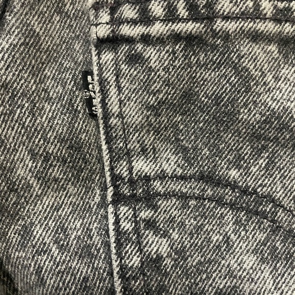 VTG Men’s Levi’s 505 Black Tab Acid Wash Jeans sz 30x30 - Picture 4 of 9